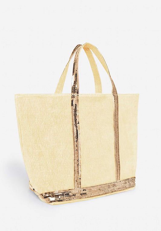 Tote Bag Linen Cabas M Ve31-v40413 Soleil