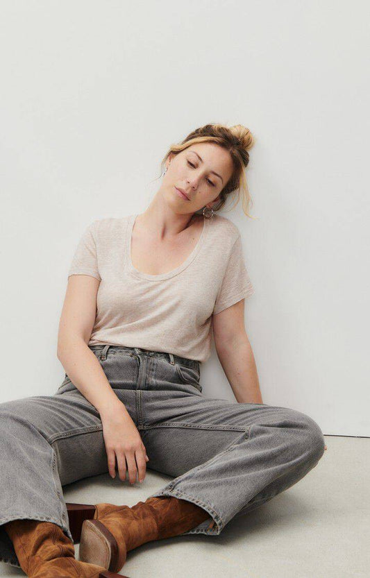 T-shirt  Jac48 Creme-Chine