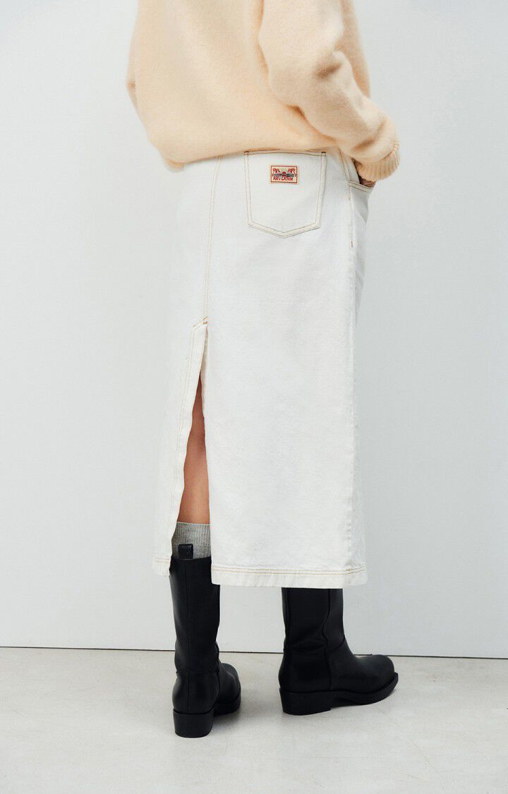 Denim Skirt Joz13a Off-White