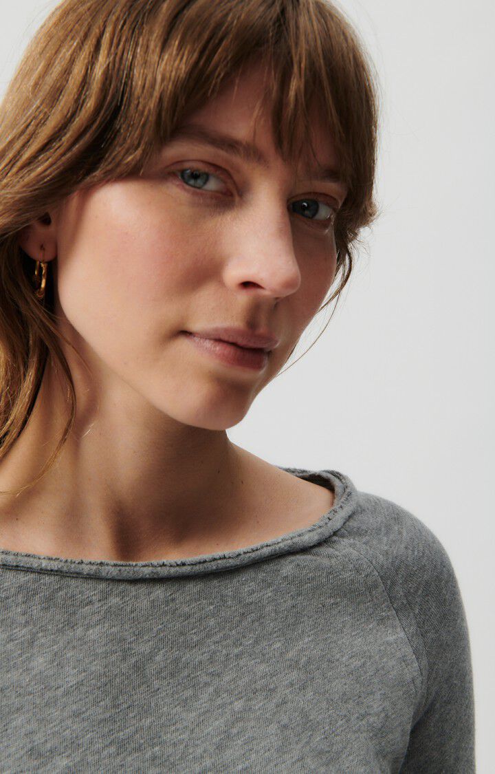 American Vintage | Sonoma Long-Sleeve Tee - Grey Melange