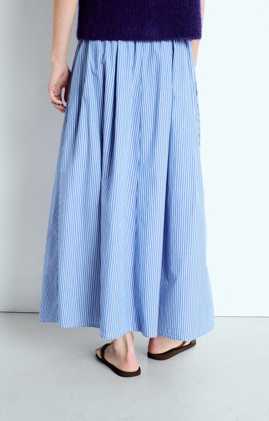 Skirt Zat13a Rayures-Aqua