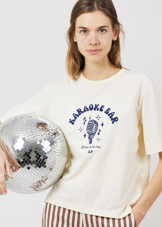 Tshirt H25wt05 Gaelle Ecru-12