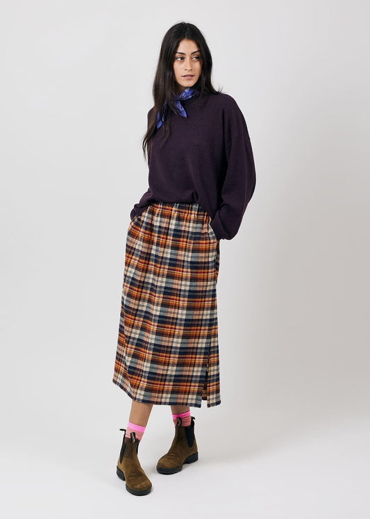 Skirt H25wj15 Gwendoline Chataigne-74