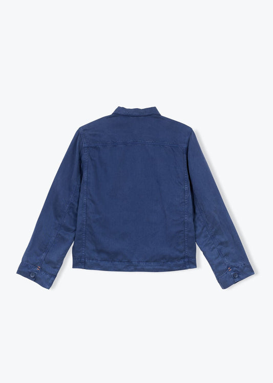 Jacket Wv30 Tencel Femme Indigo-122