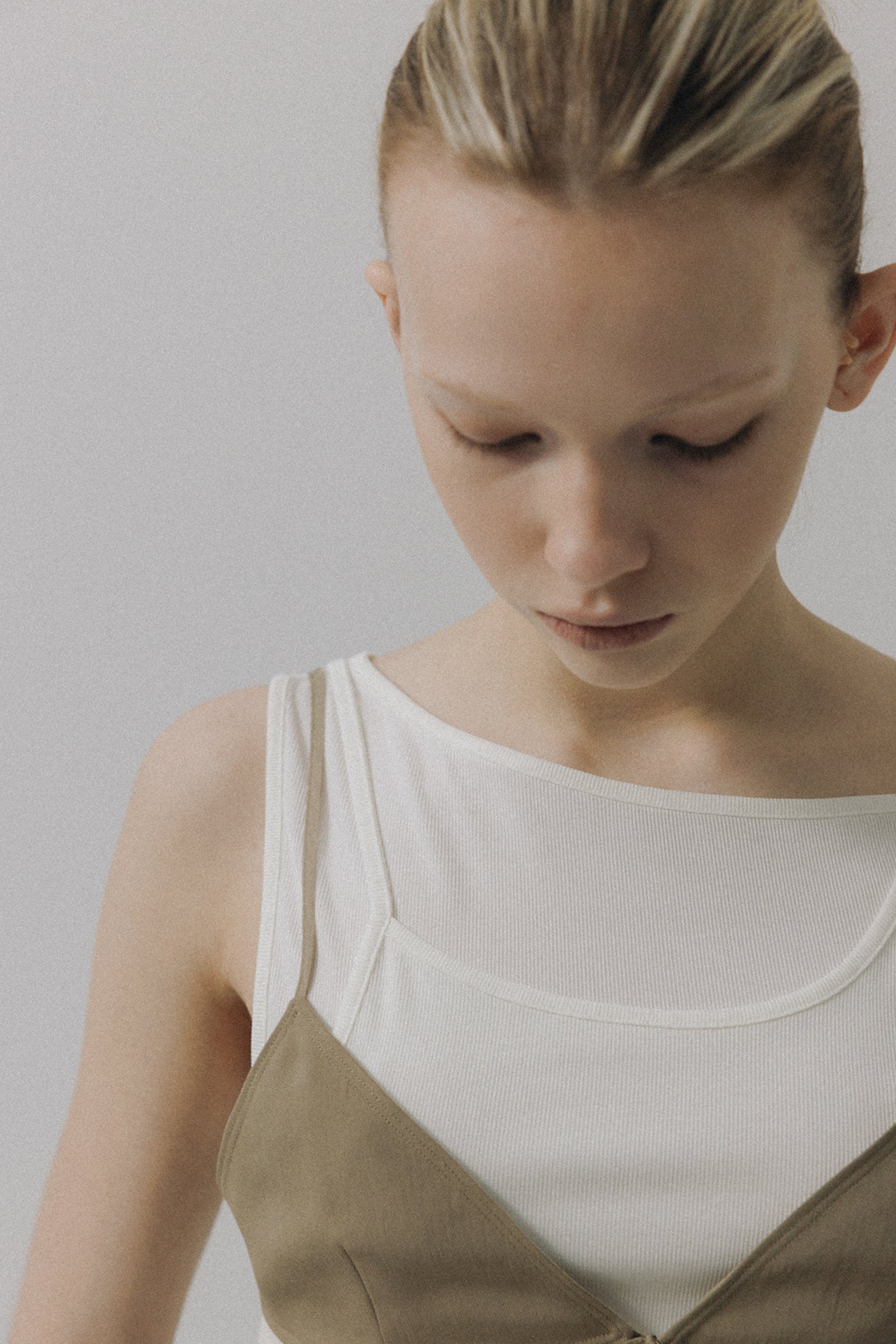 ATELIER EDITION | Layered Blouse Top in Ivory