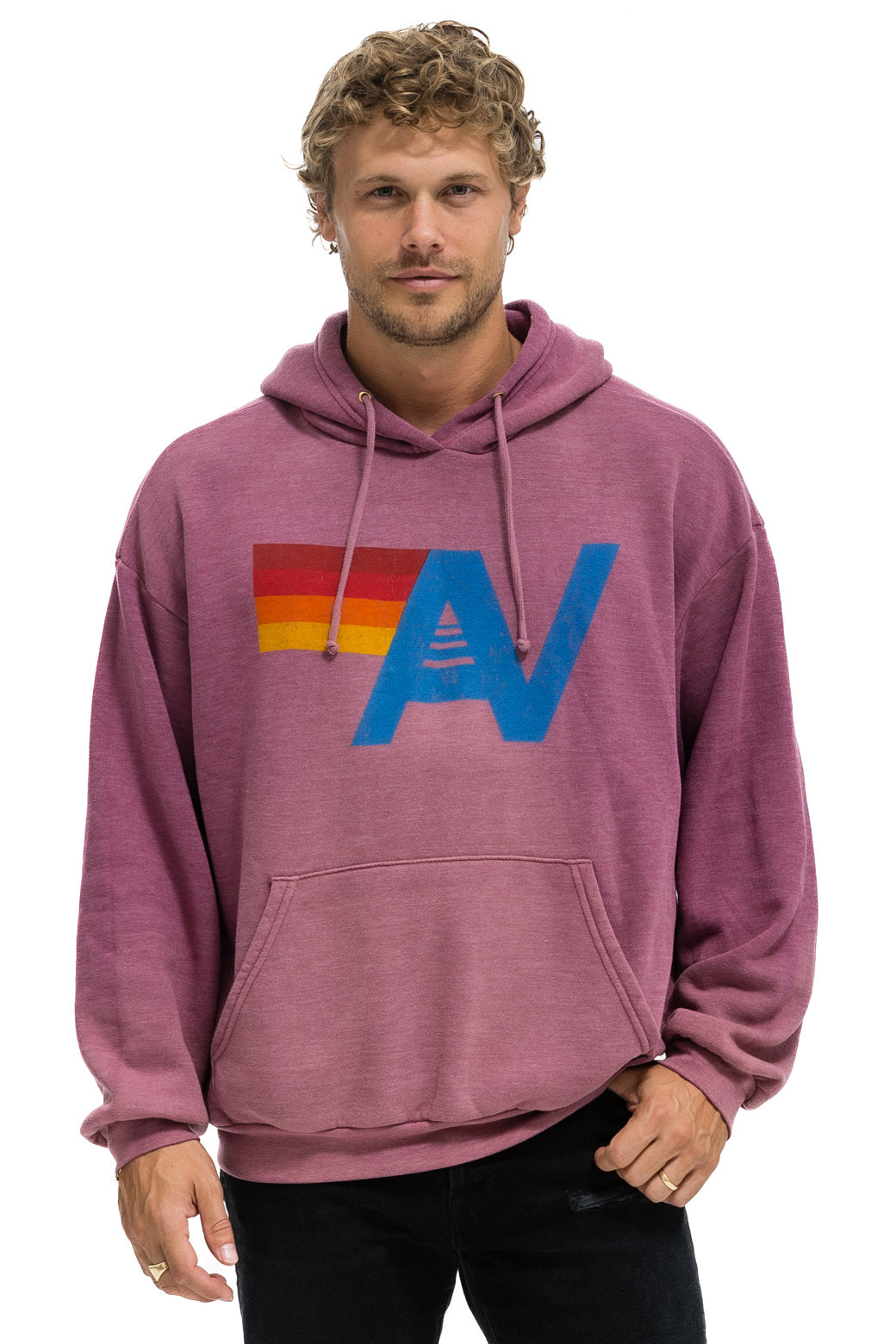 Hoodie Vintage Logo Hdprxlovtg Faded-Berry