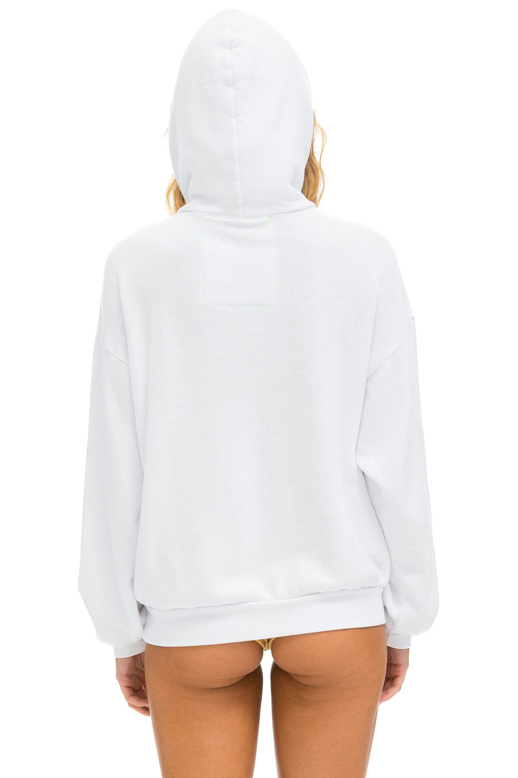Hoodie Logo Stitch R Hdprxstlo White
