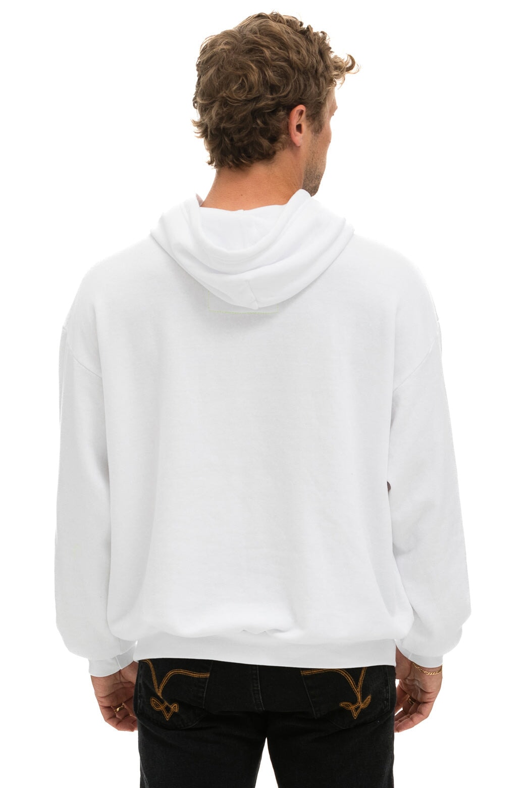 Hoodie Logo Stitch R Hdprxstlo White
