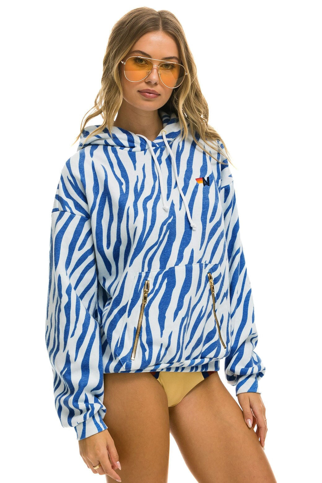 Hoodie Hdprxztiger Blue-Tiger