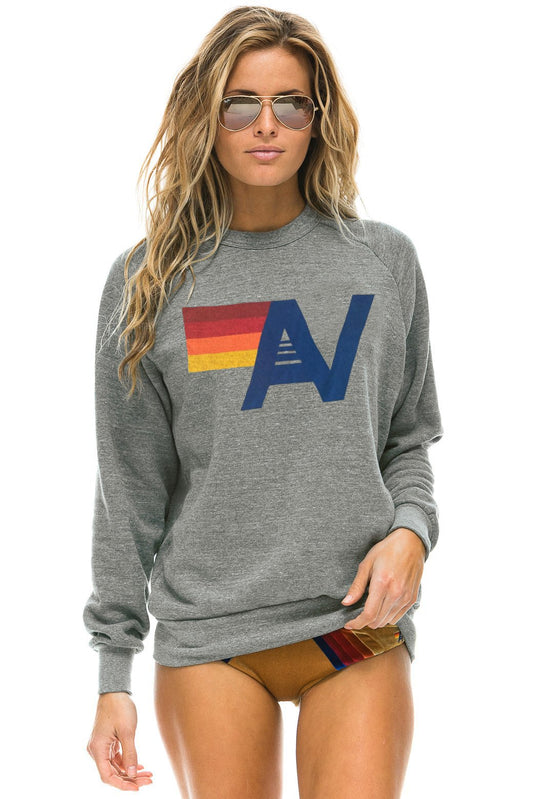 Sweatshirt Logo Swea Swlo Heather-Grey