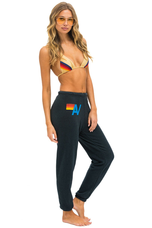 Pants Logo Stitch Sw Wsplst Charcoal