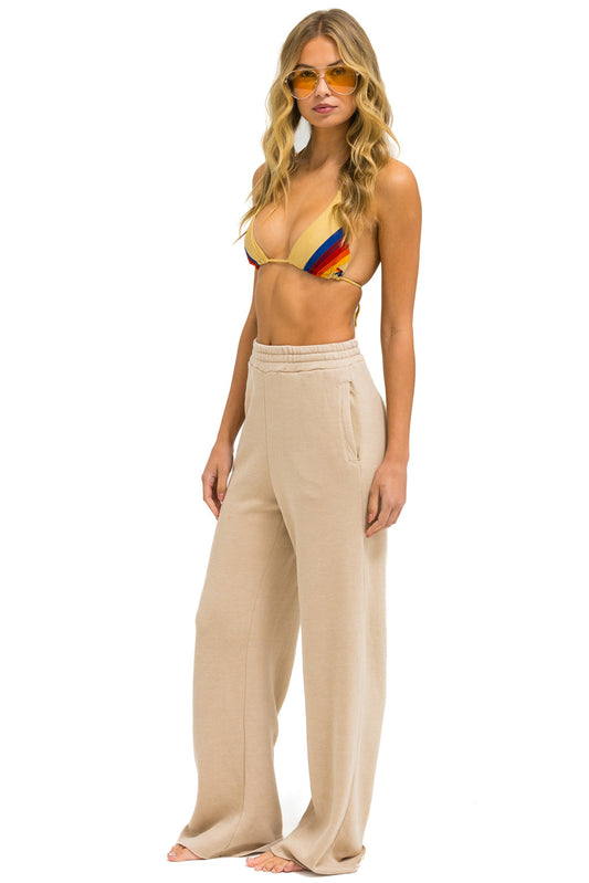 Pants Wide Leg Pocke Wsppwl Sand