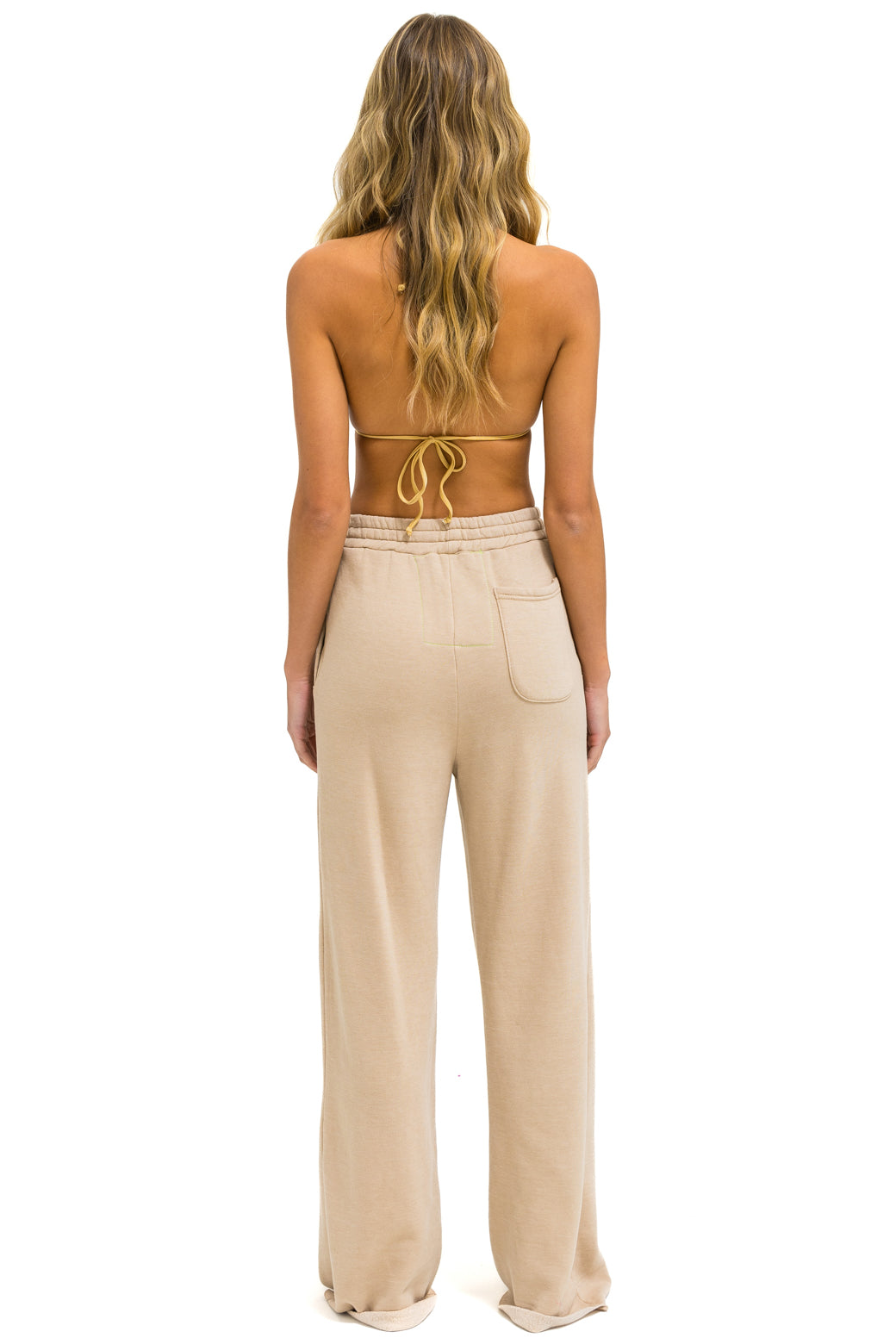 Pants Wide Leg Pocke Wsppwl Sand