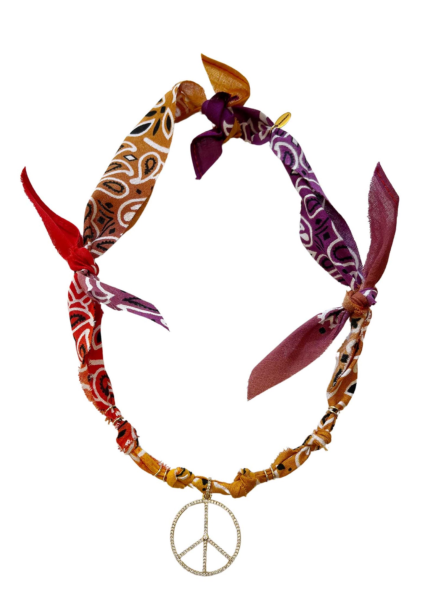 Necklace Good Violet Good Violet Roug Peace