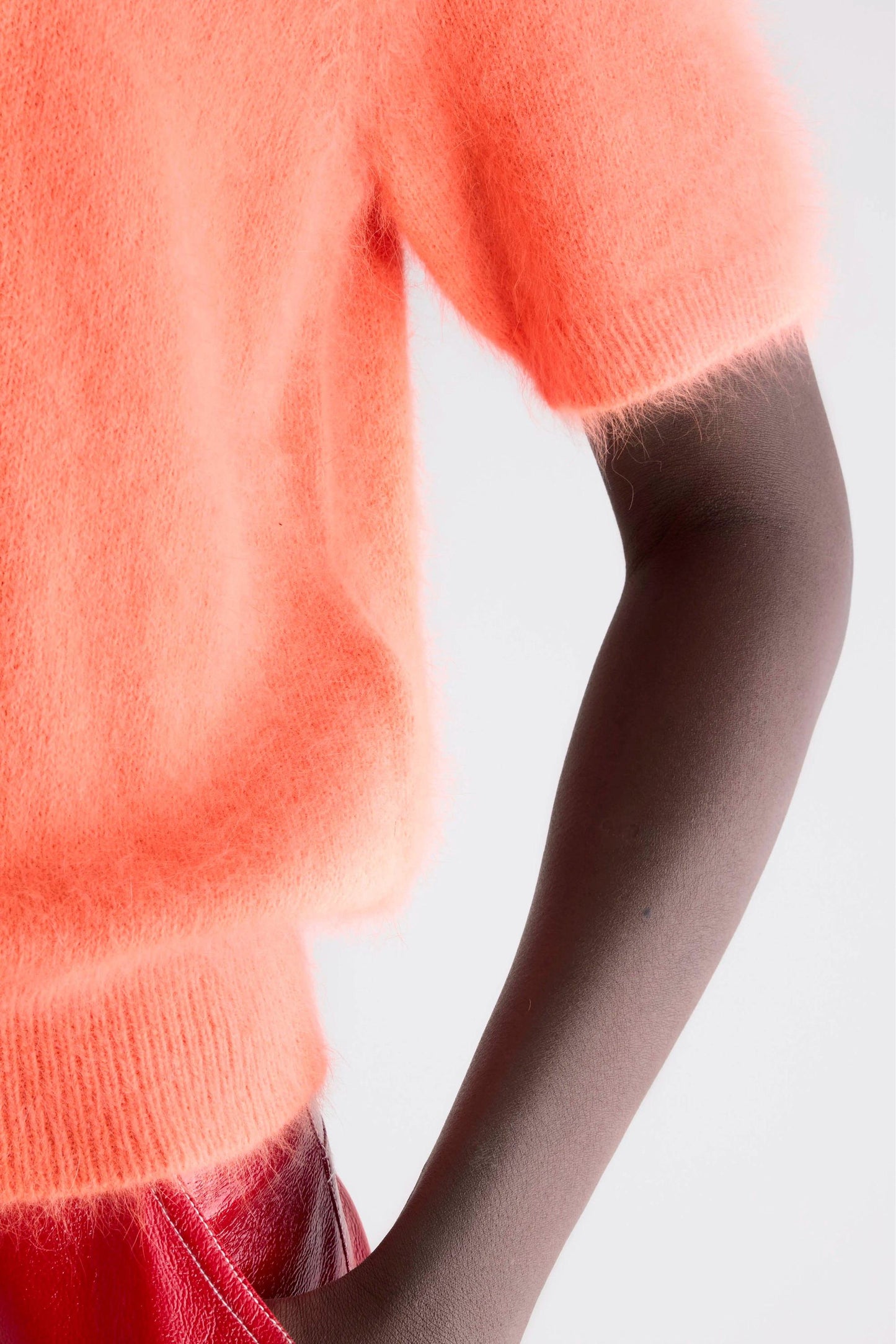 Bellerose | Short-Sleeve Crewneck Sweater - Worker Blue