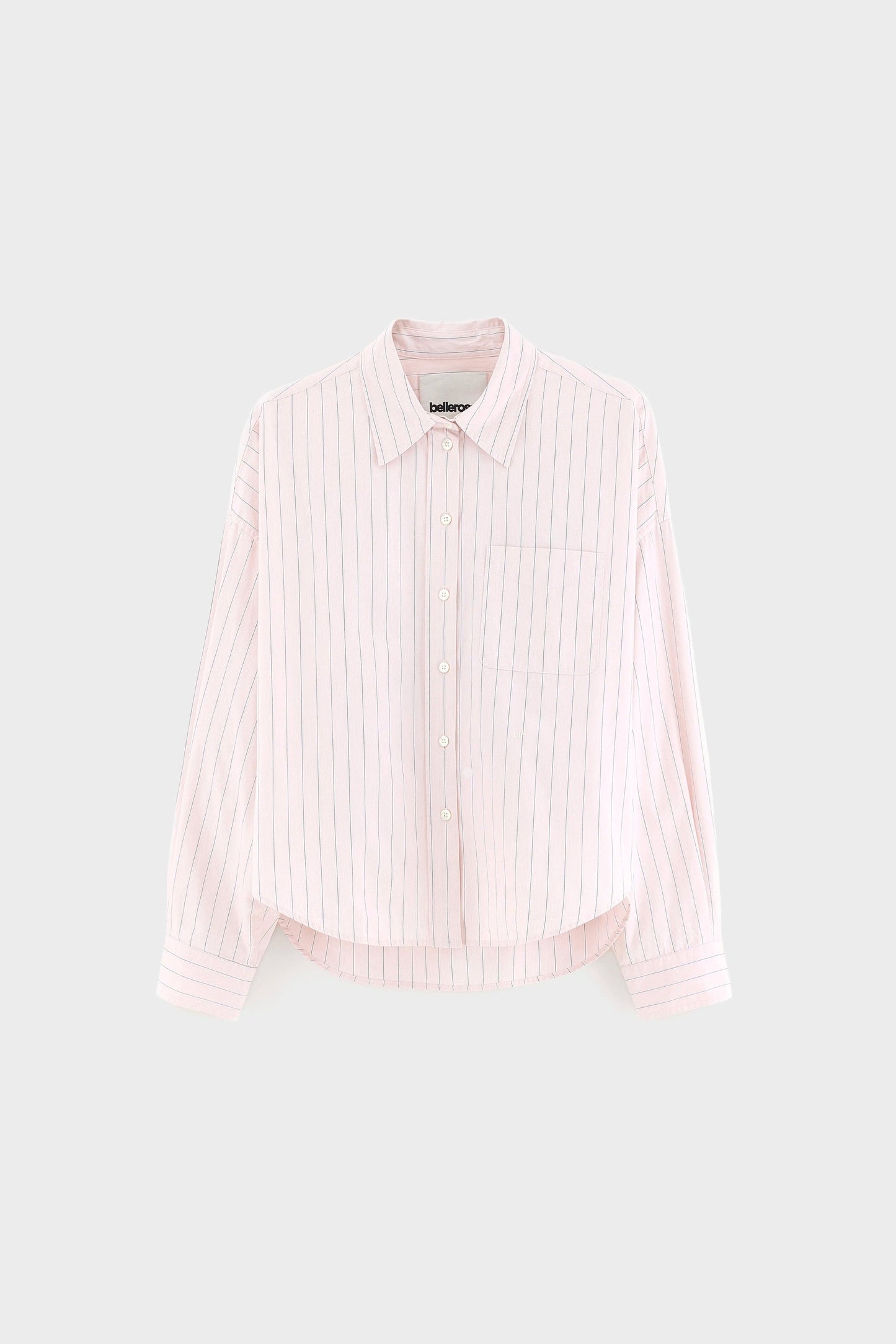 Bellerose | Oversized Striped Cotton Shirt - Ginger62 Stripe-B