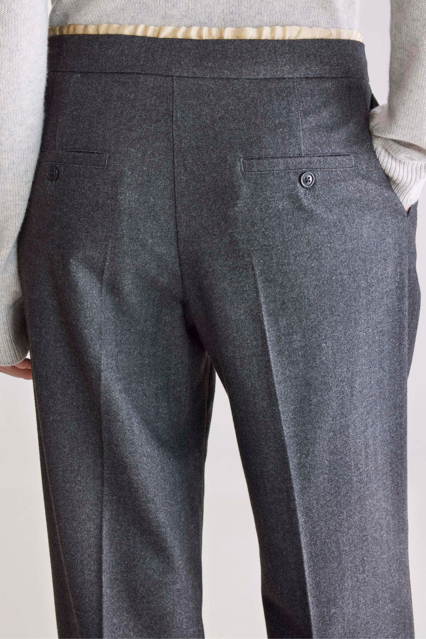 Bellerose | Turin Straight-Leg Trousers with Gold Drawstring