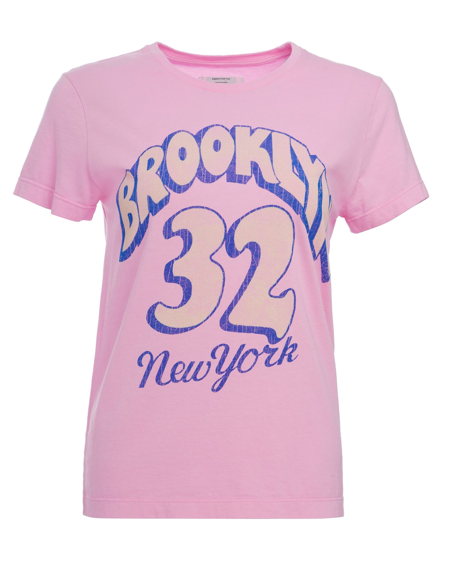 BOWERY | Graphic Short-Sleeve Sweatshirt - 100% Cotton Flamingo