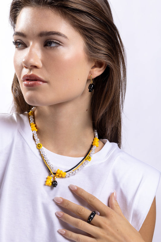 Necklace Candy Ch Candy Chain Nyc-Taxi-Yellow
