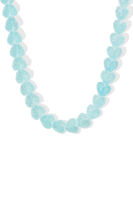 Necklace Jelly He Jelly Heart N Baby-Blue