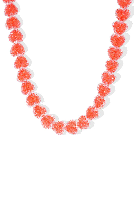Necklace Jelly He Jelly Heart N Candy-Pink