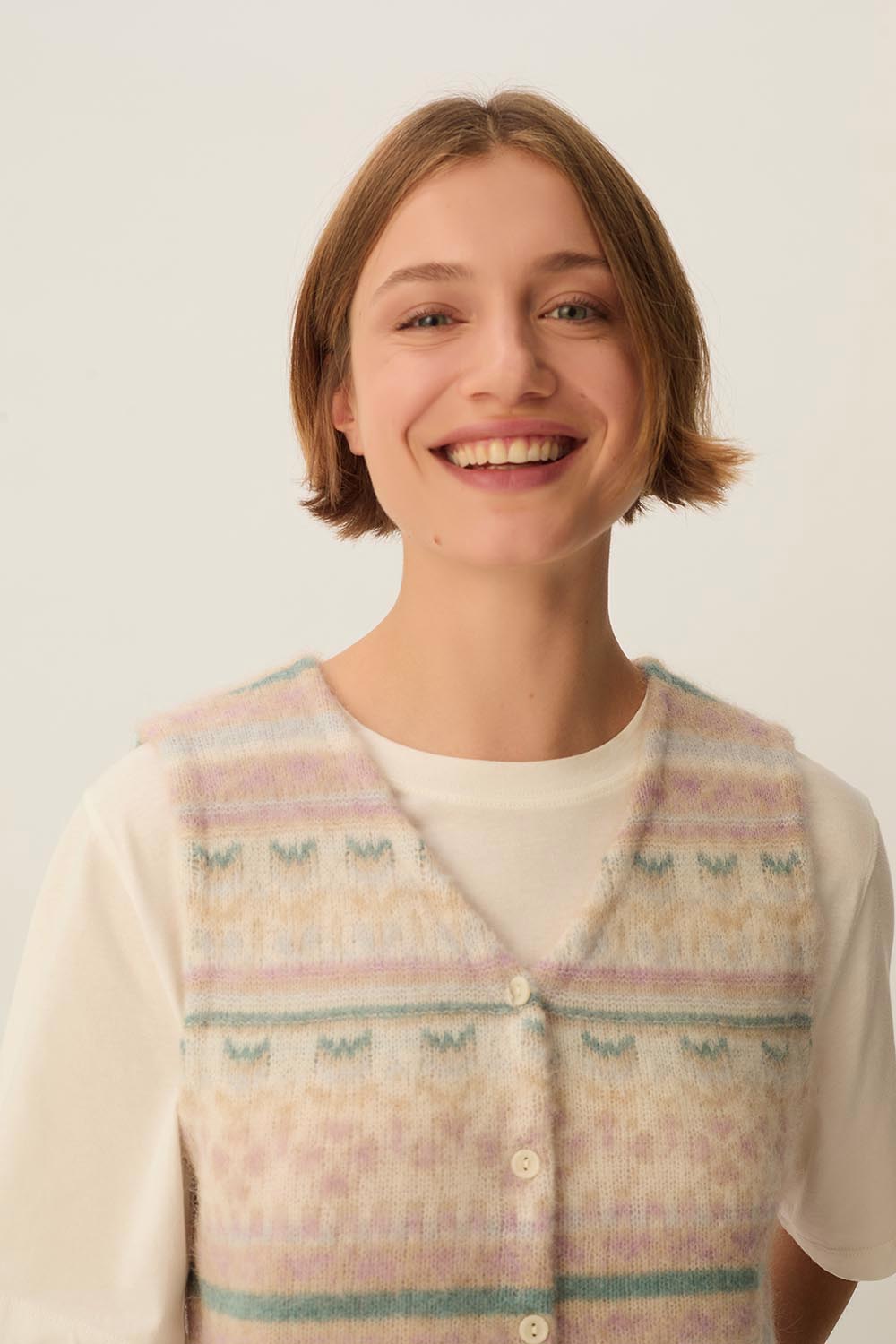 Vest Auguste Fairisle