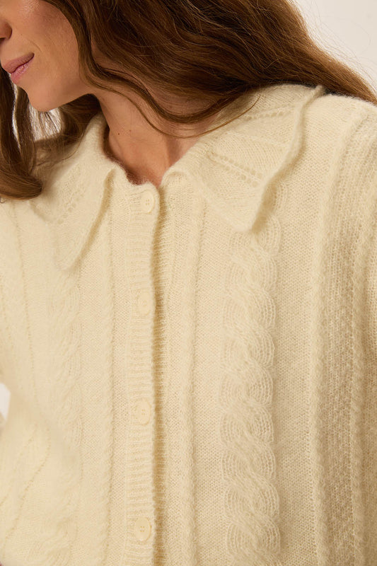 Cardigan Capu Capucine Creme