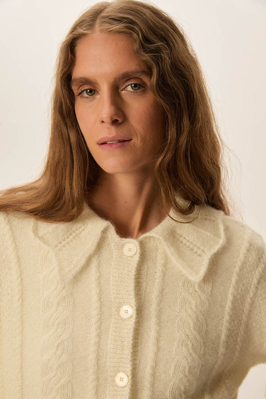 Cardigan Capu Capucine Creme