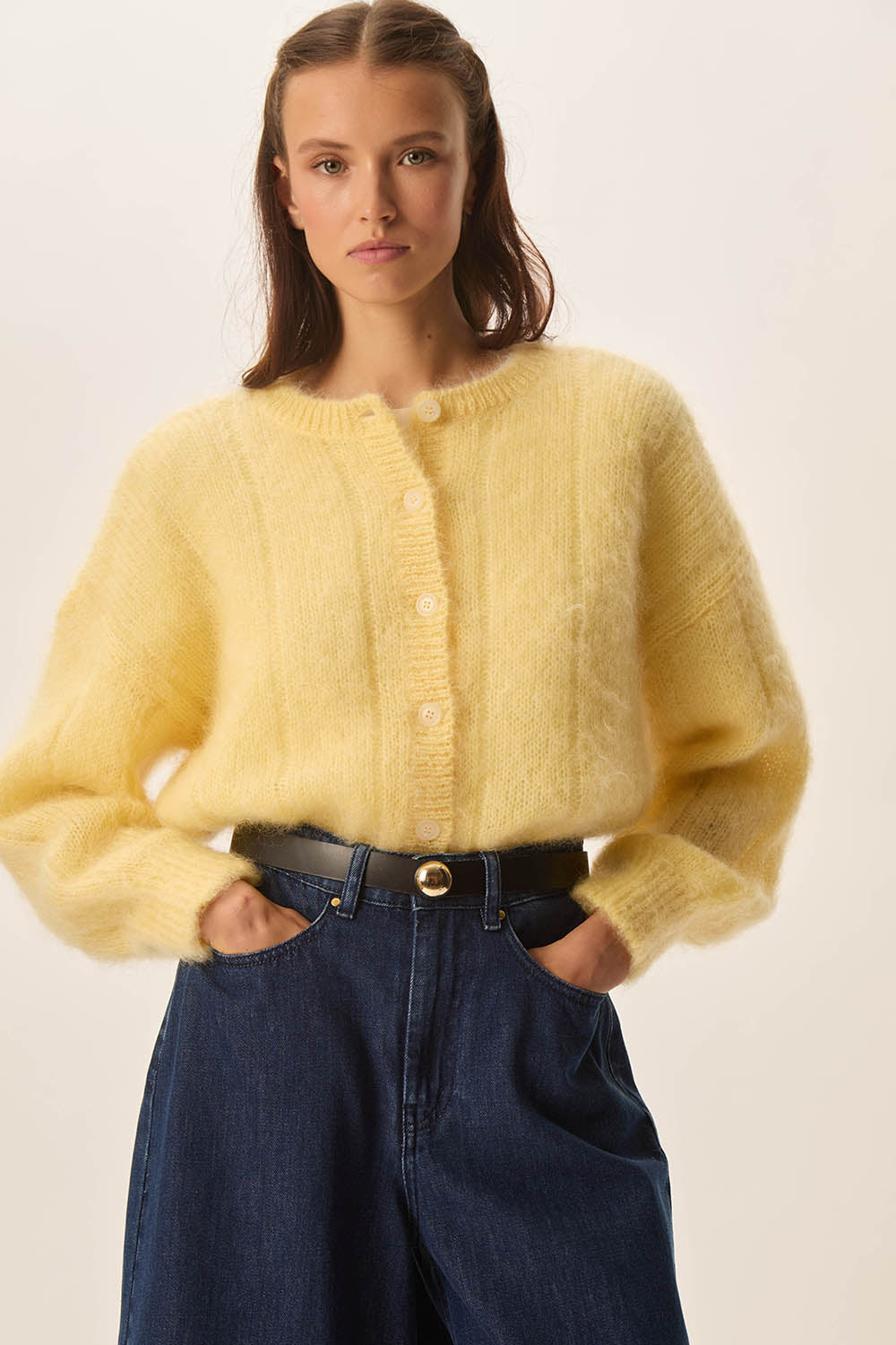 Cardigan Chou Chouette Paille