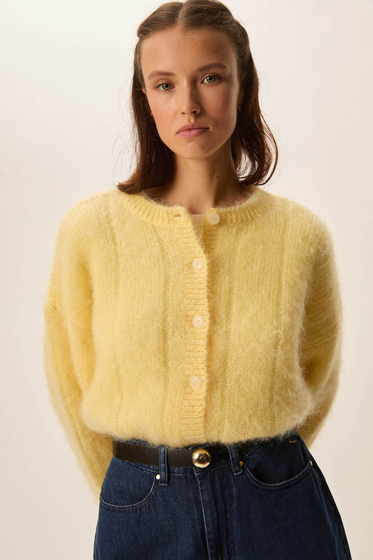 Cardigan Chou Chouette Paille