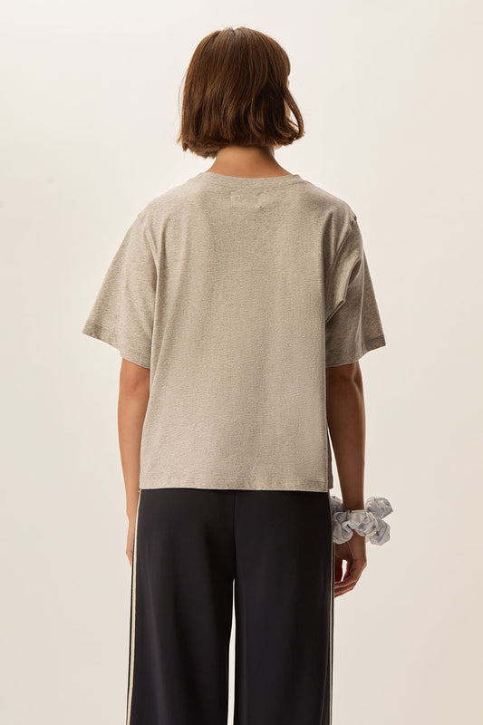 Tshirt Jolie Gris-Chine