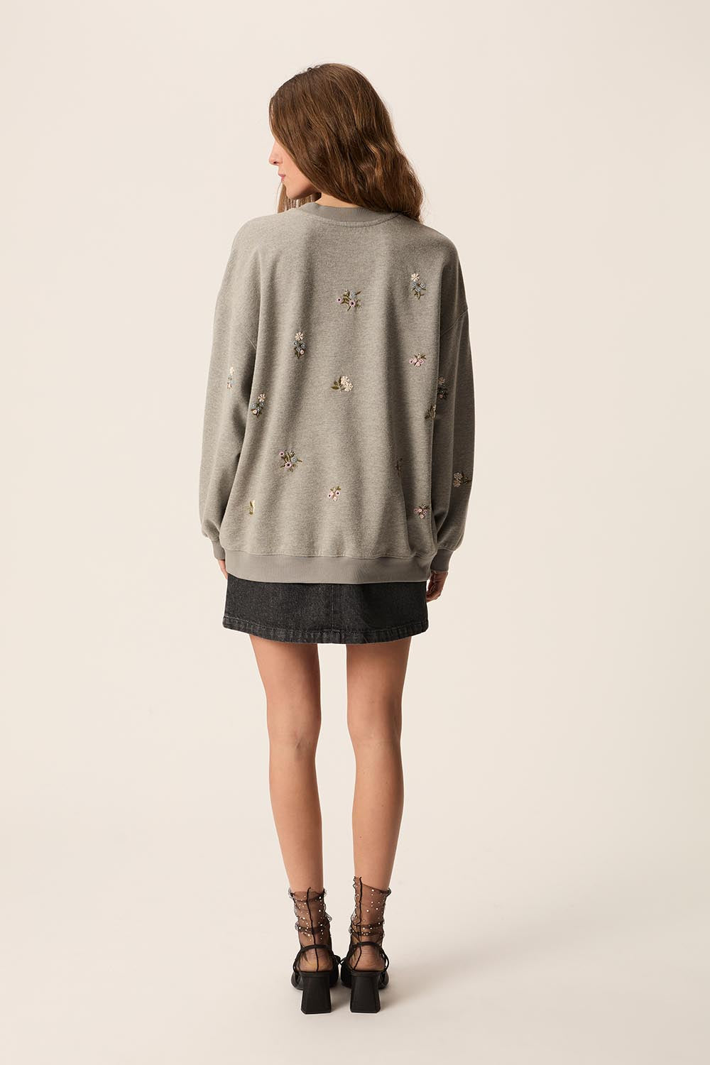 Sweatshirt Joya Gris-Chine