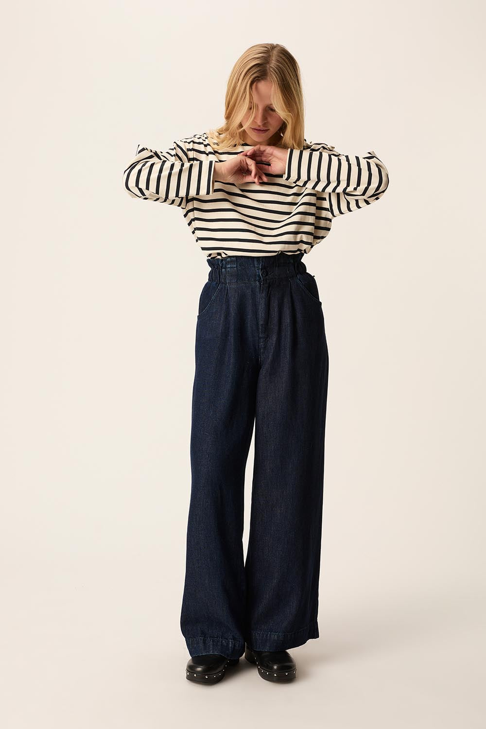 Jeans Loulou Deep-Blue