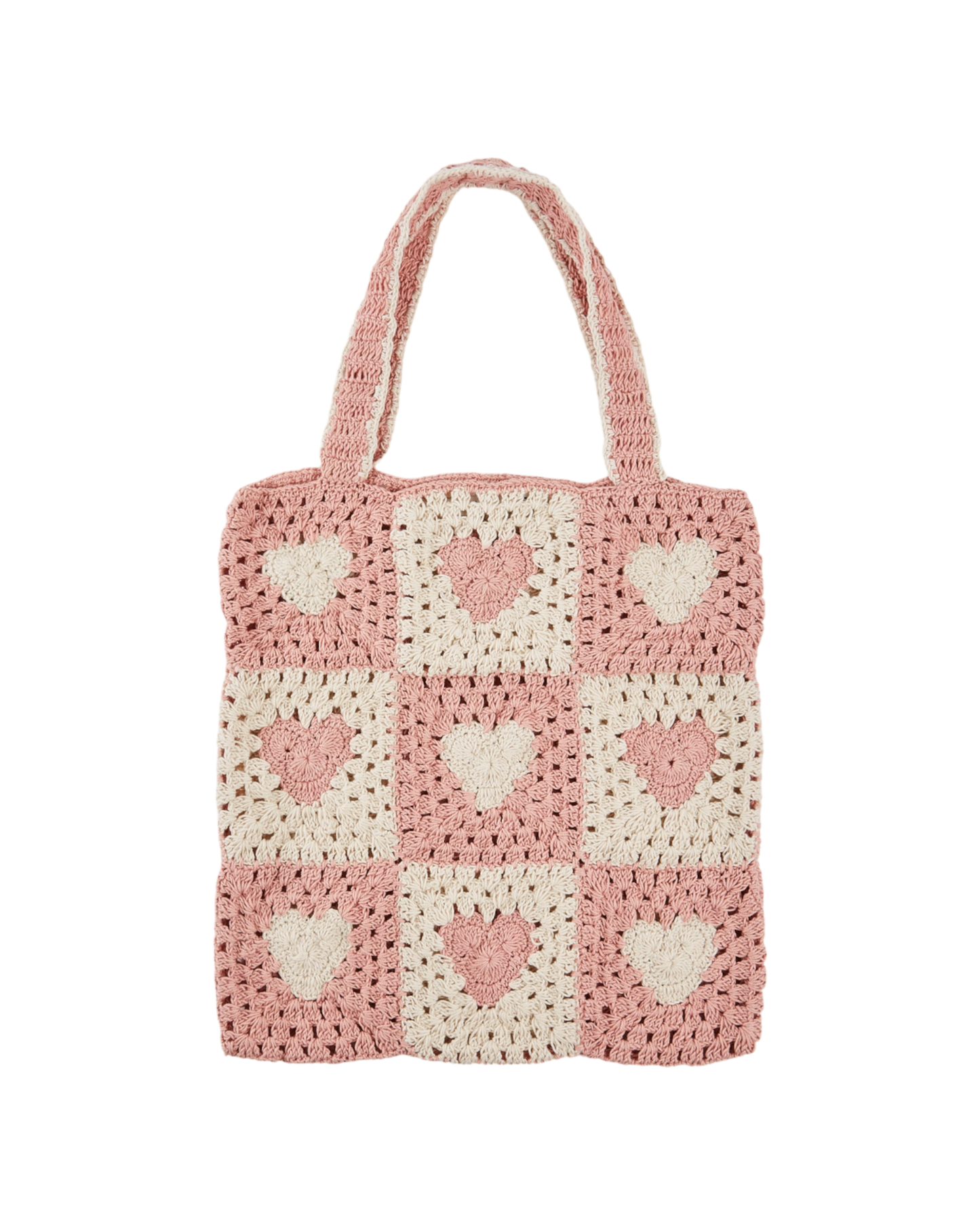 Sac Coeur Crochet Abtotecoeur Pastel