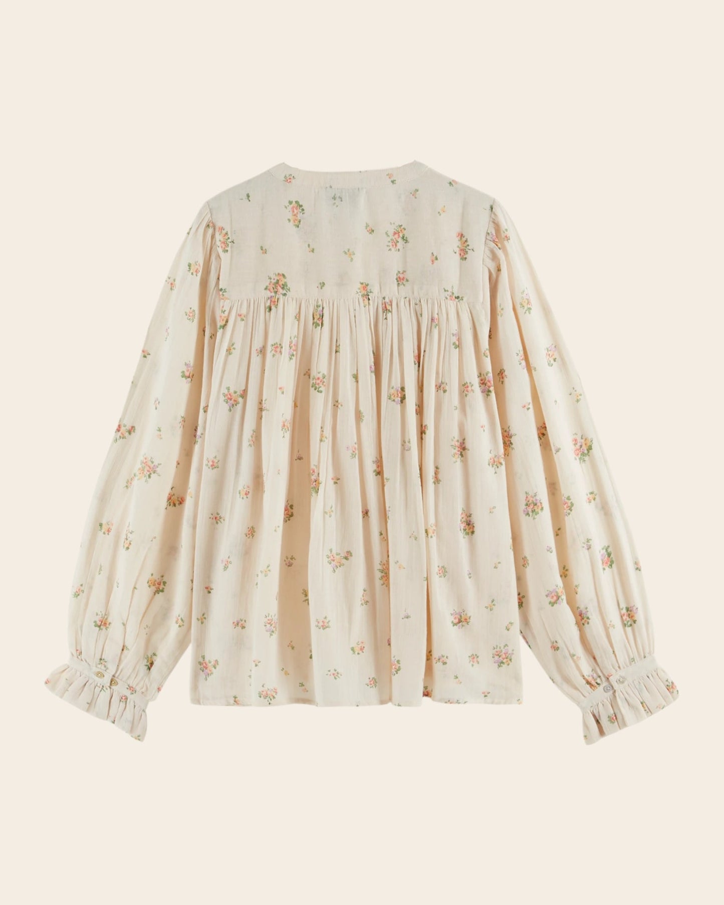 Emile et Ida | Printed Wide Blouse in Organic Cotton