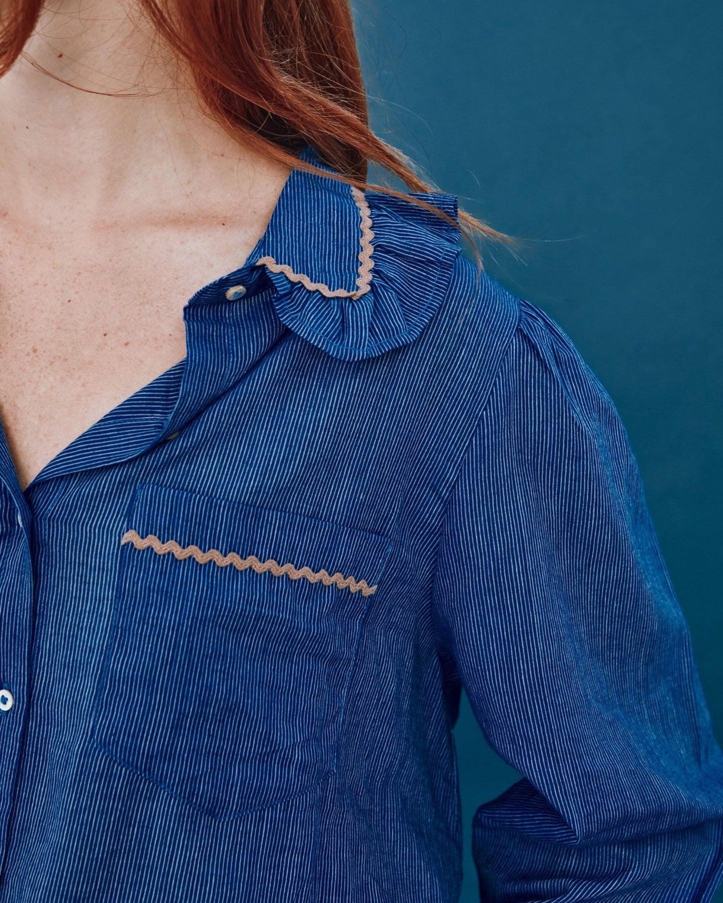 Blouse Rayure Kha Ida-cassandre Khadi-Stripe