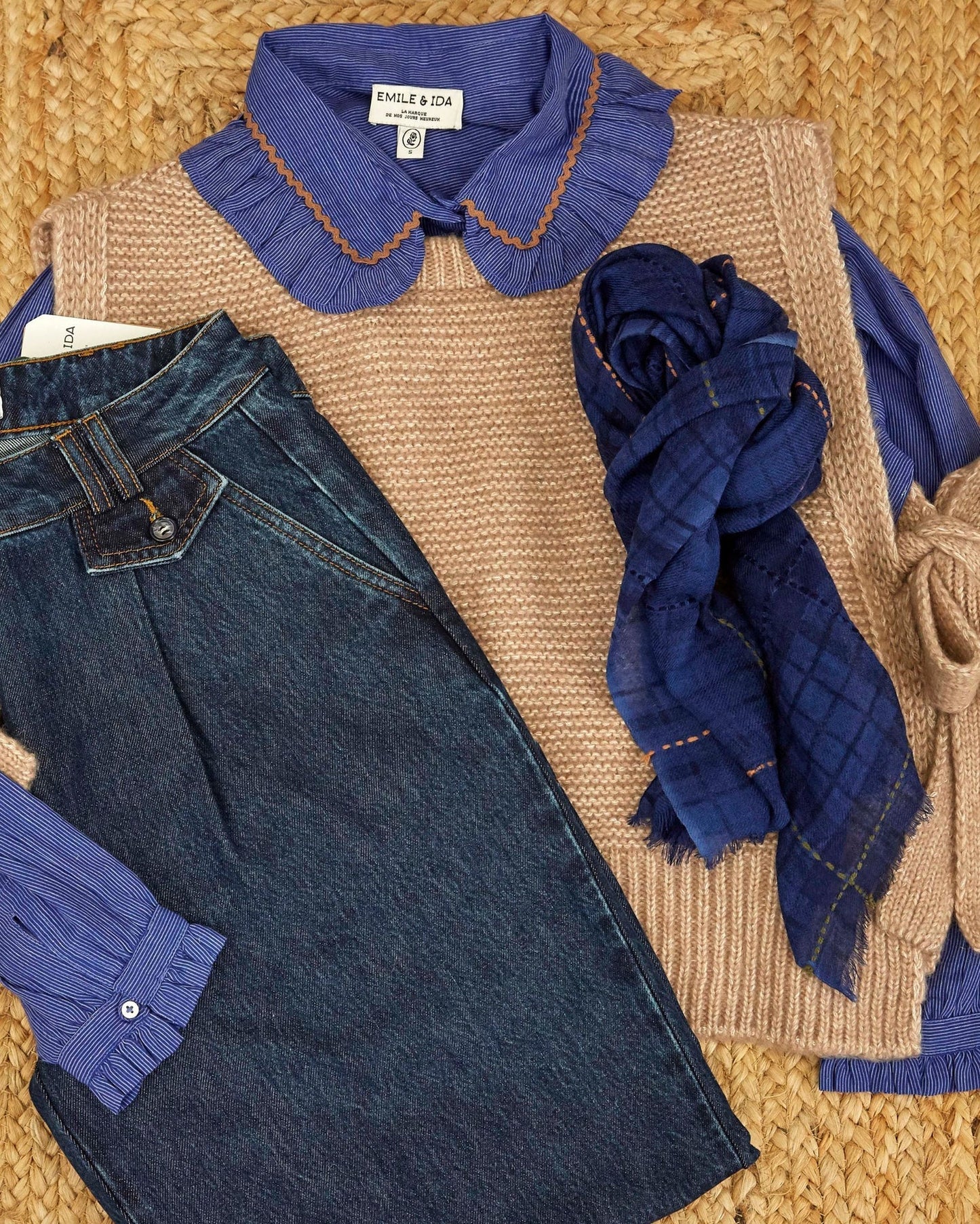 Blouse Rayure Kha Ida-cassandre Khadi-Stripe