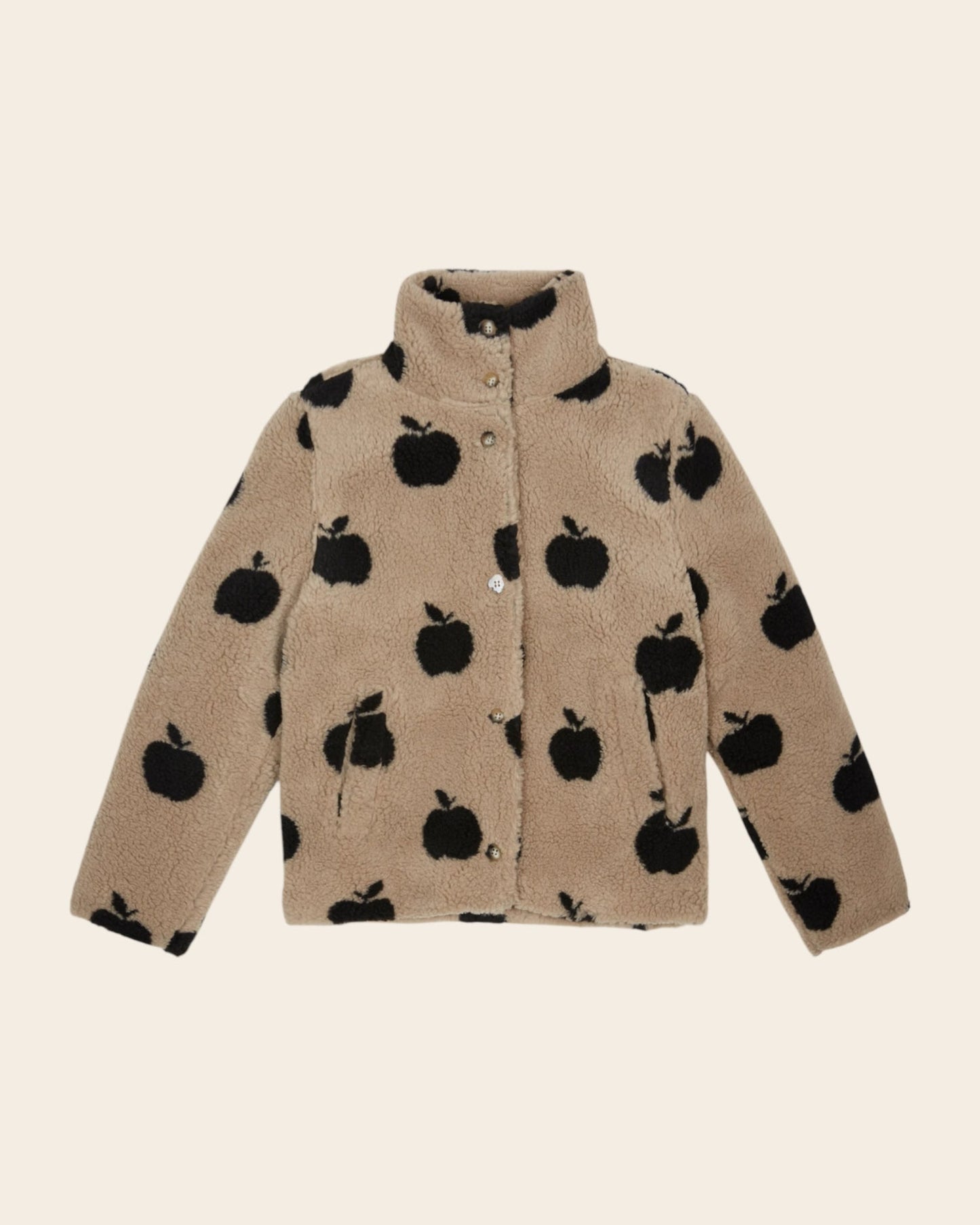 Veste Fausse Four Ida-chataigne Pomme
