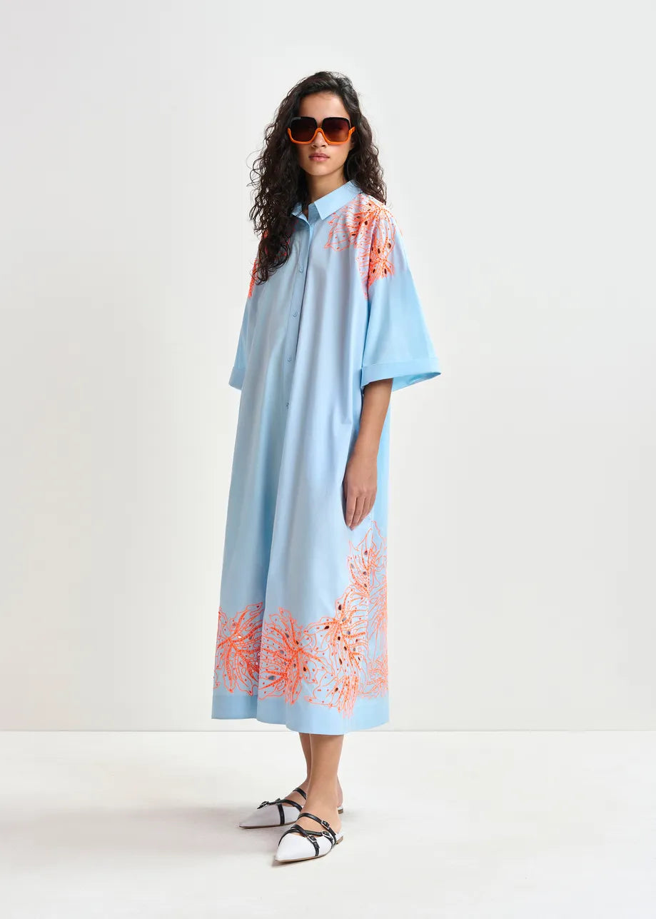 Dress Hanchor Lake-Blue