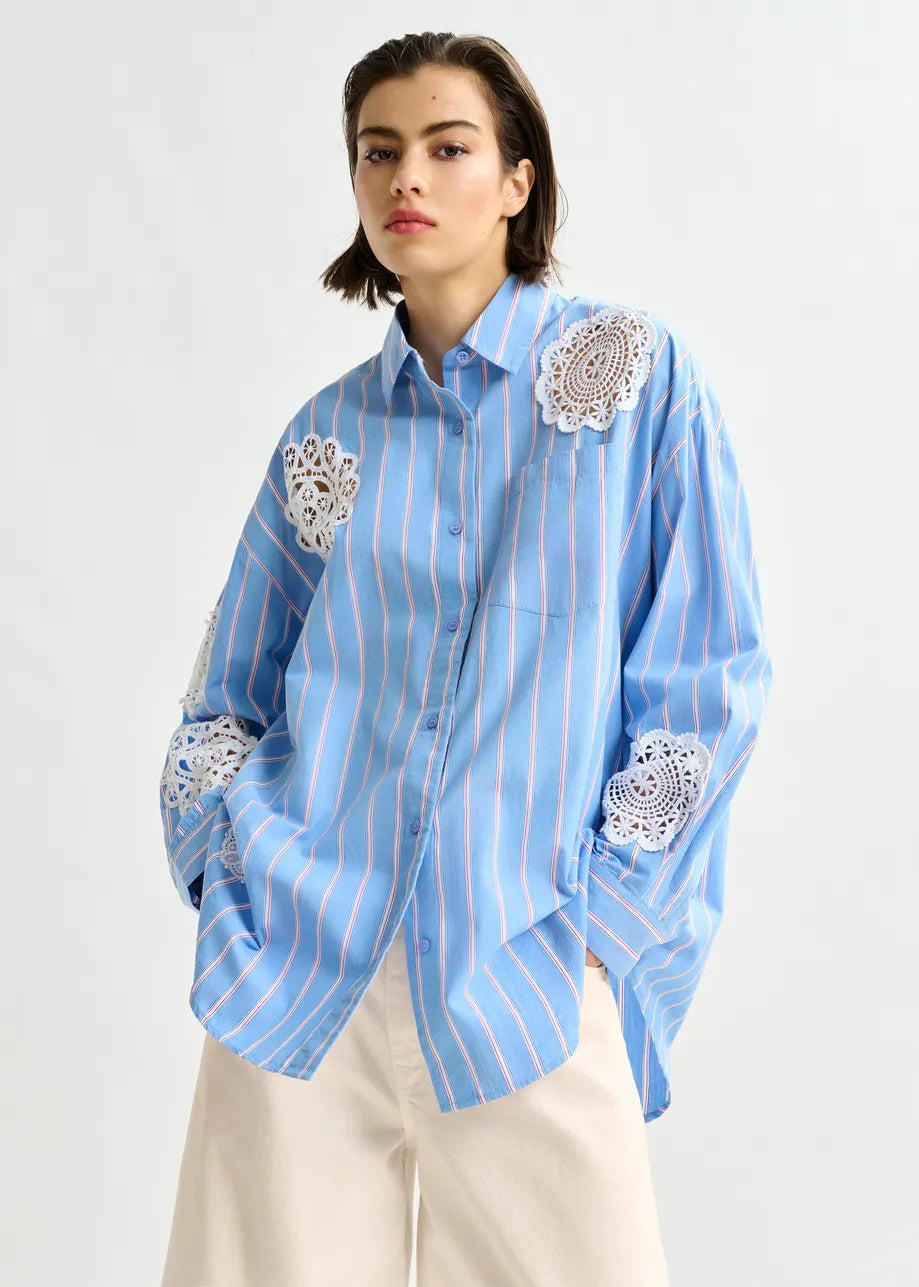 Shirt Identical Pale-Kingsblue