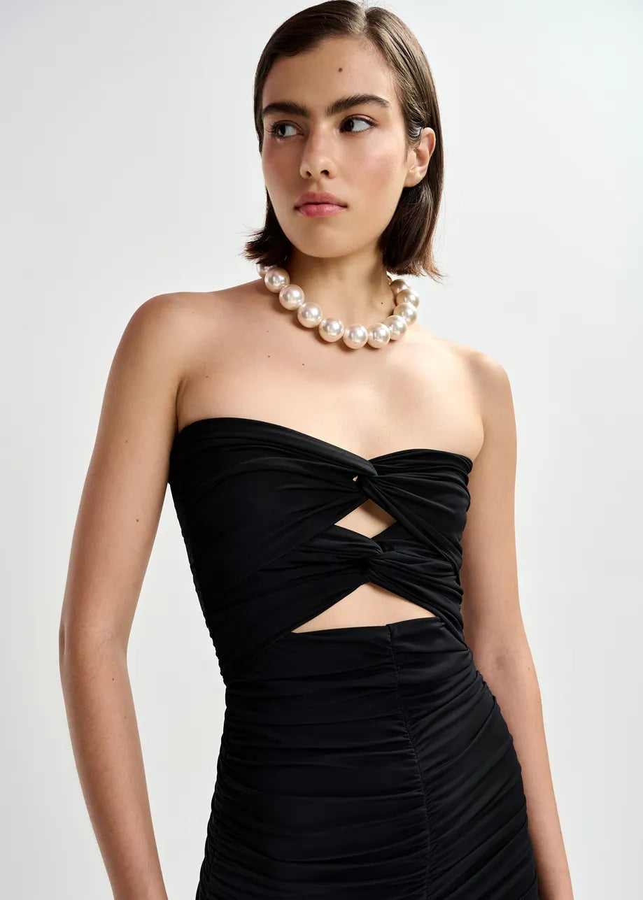 Essentiel Antwerp | Chain Jadine Oversized Bead Necklace Off-White