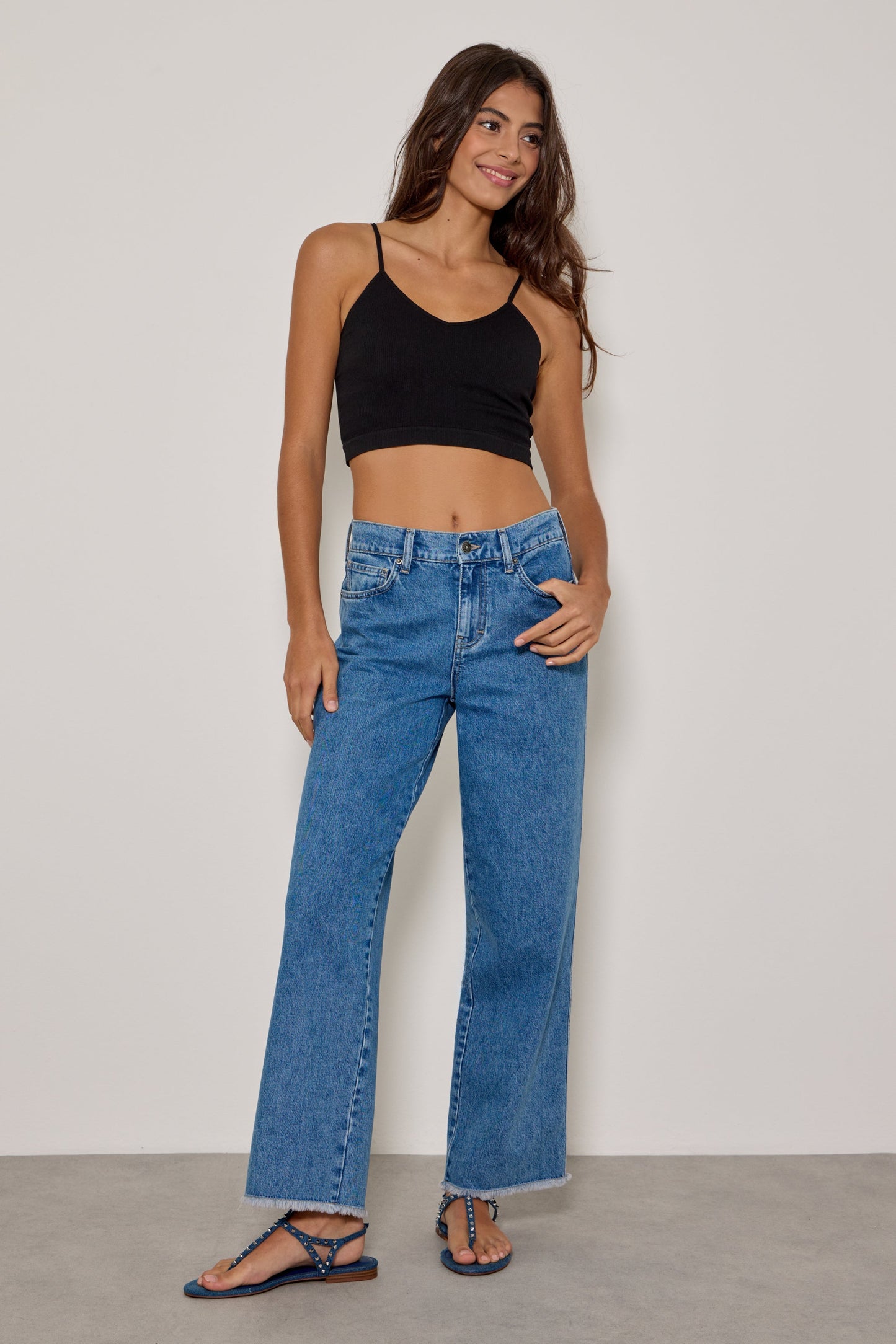 Jeans 16569lena Medium-Blue