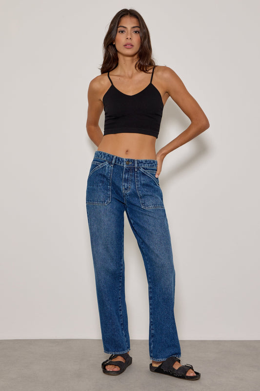 Jeans 27656lourdes Medium-Blue