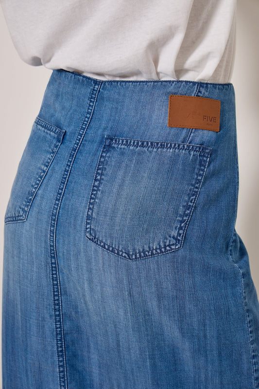 Skirt 95698juliana Medium-Blue