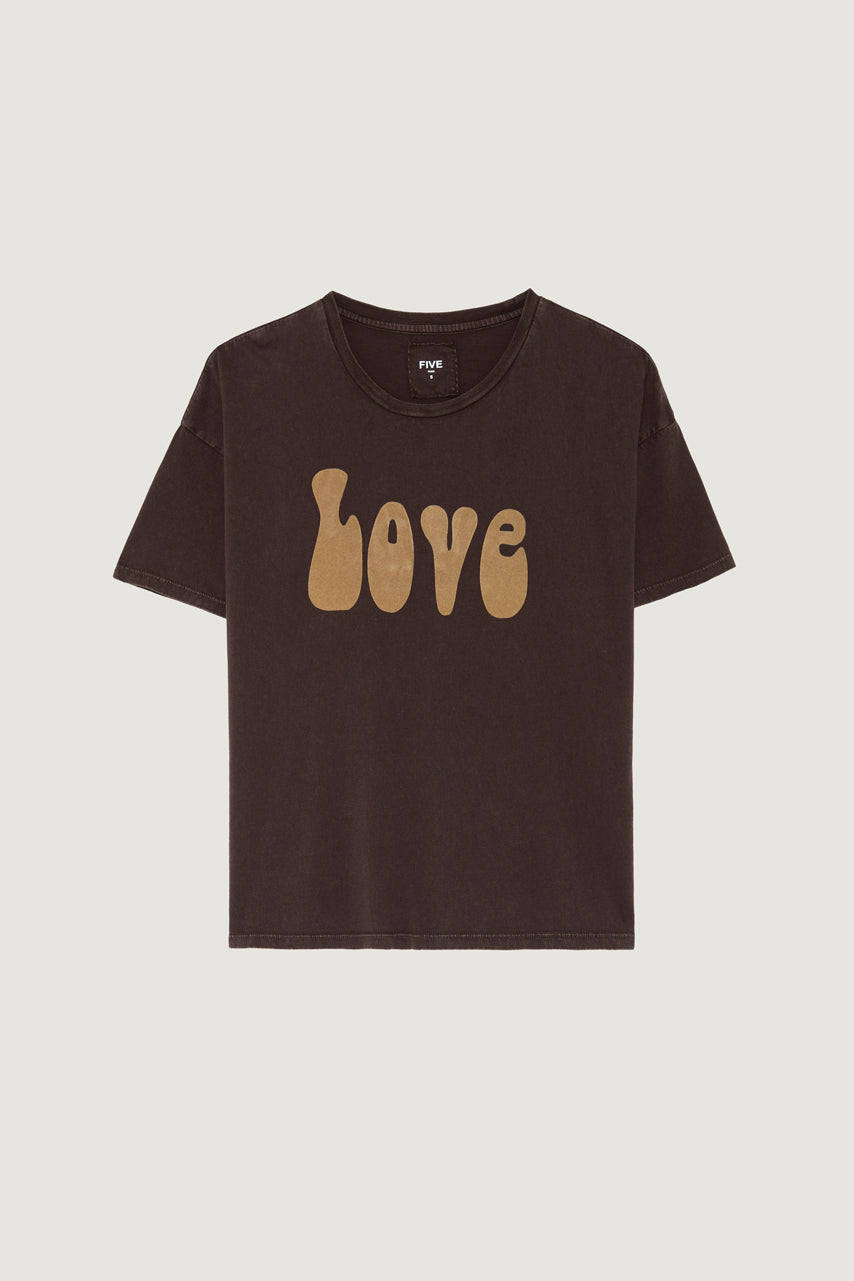 Tshirt Tsh2503 Cacao-Beige