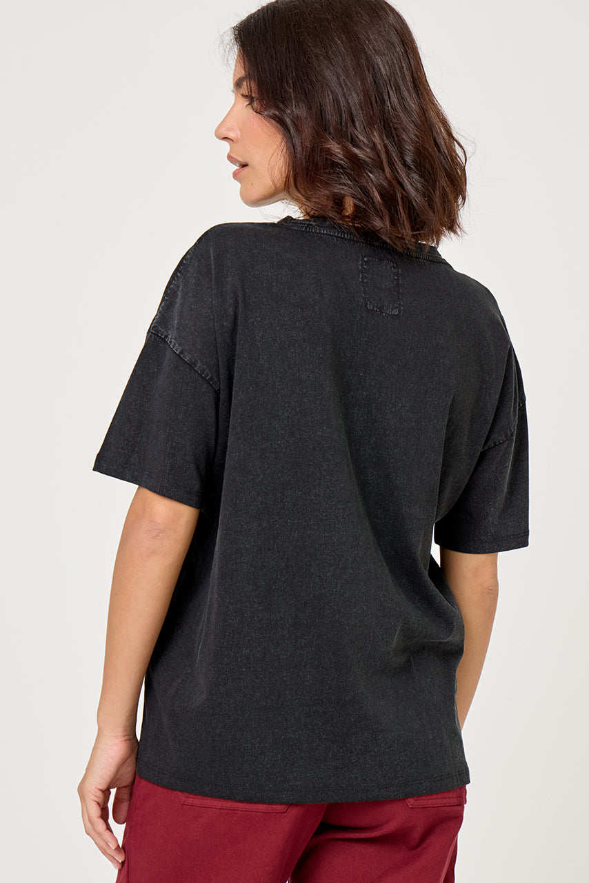 FIVE | Acid-Grey Cotton Jersey T-Shirt - Relaxed Silhouette