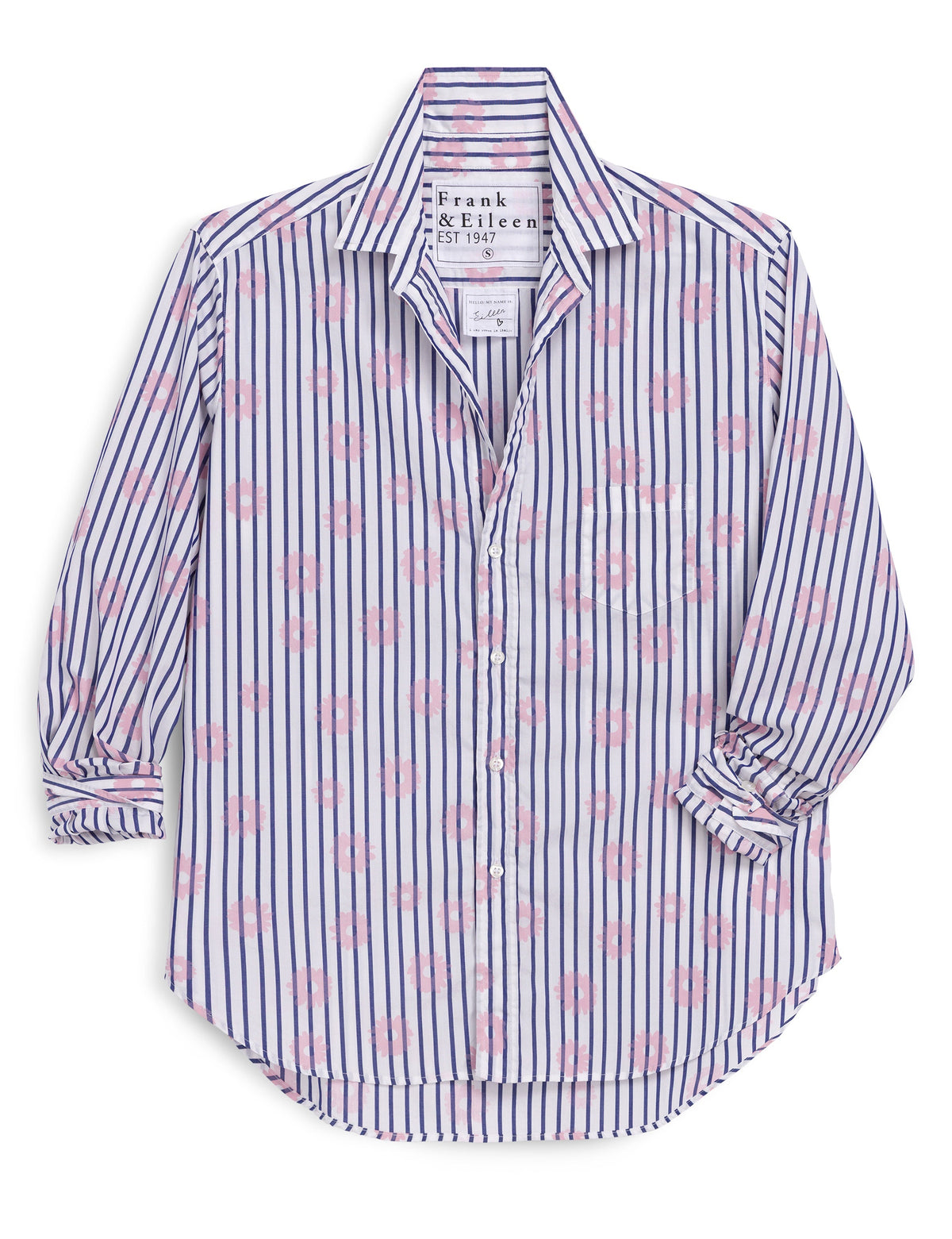 Frank and Eileen | Shirt Eileen - Liberty Print Pink-Flowers