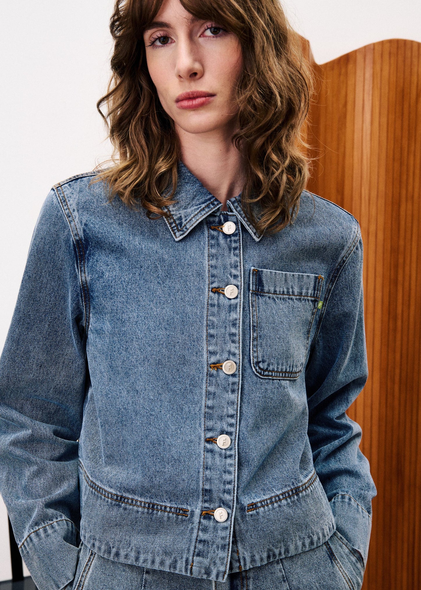 Jacket Chc25629 Camus Bleu-Jean