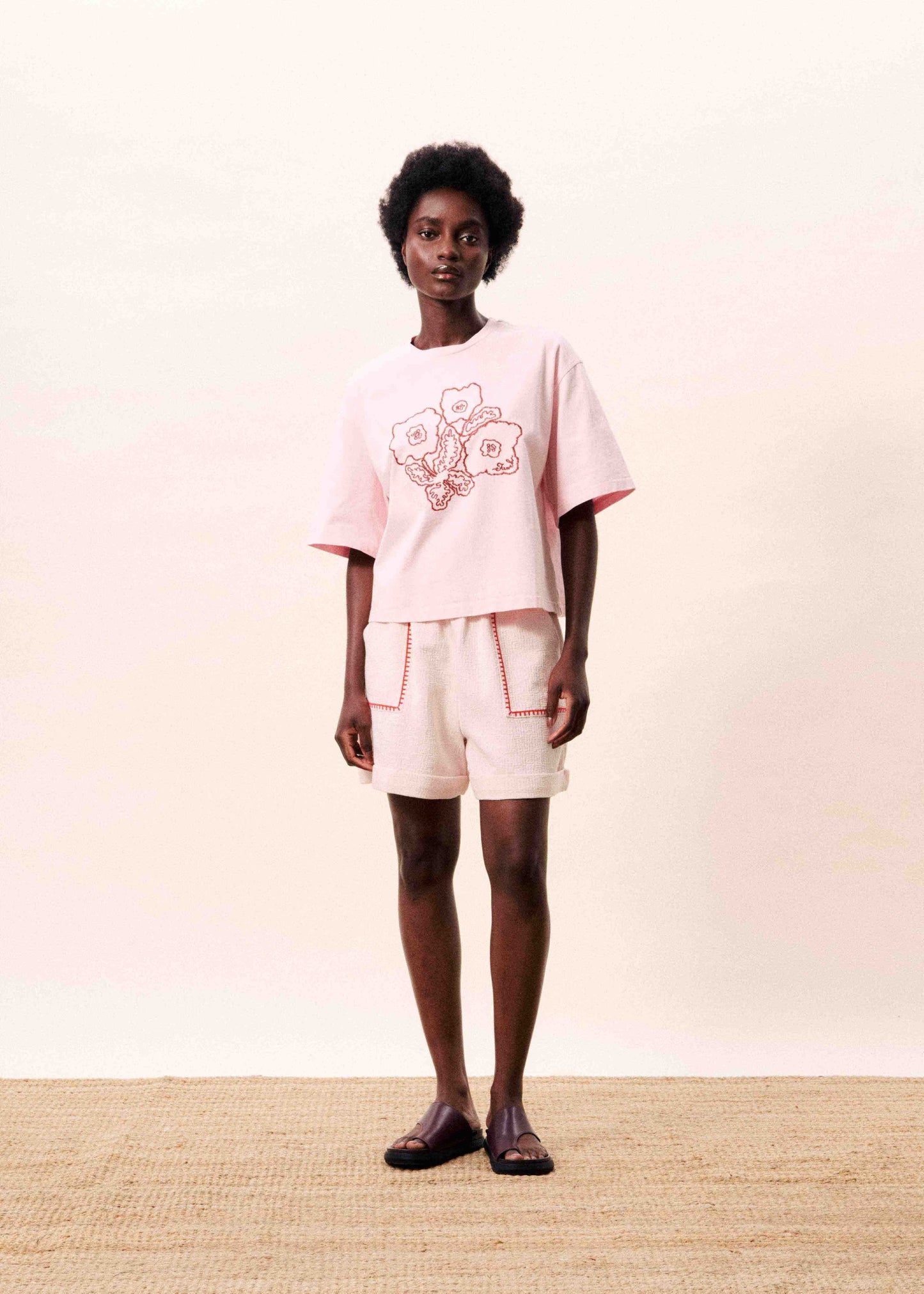 Tshirt Lolite Rose-Pale