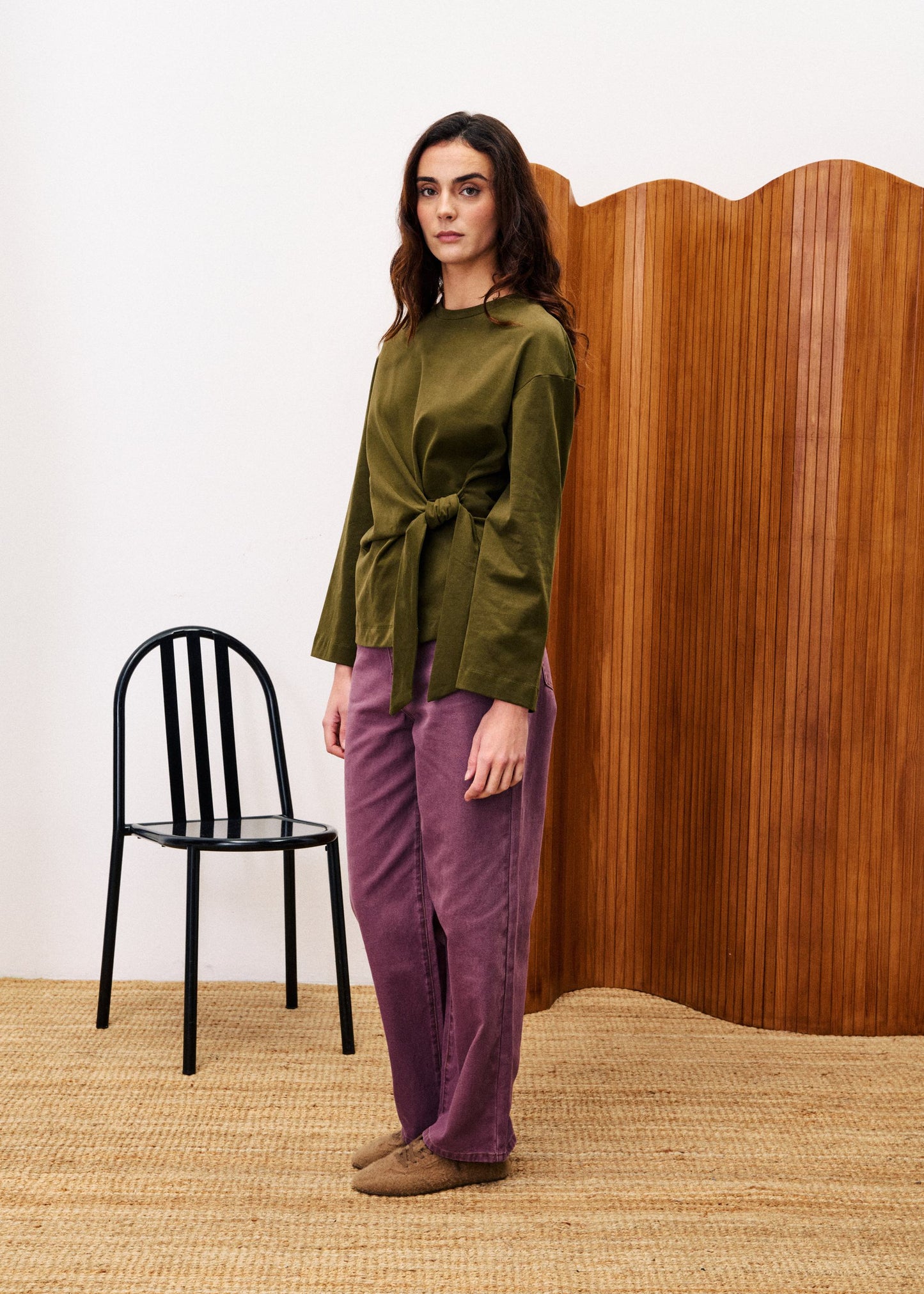 Blouse Chc25669 Orchis Vert-Mousse
